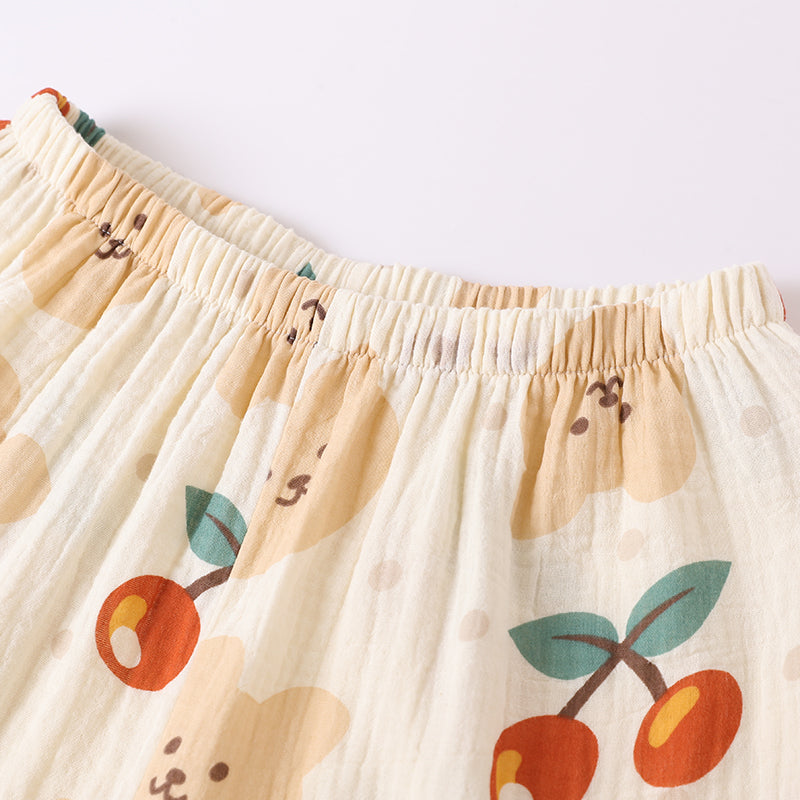 Japanese Cherry Kimono Pajamas