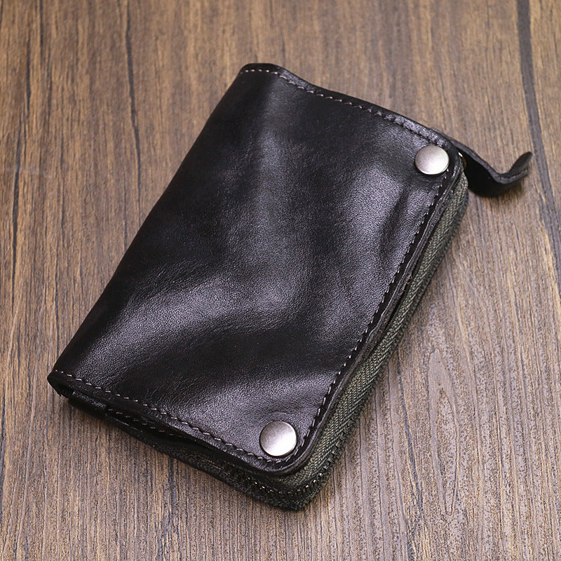 Multifunctional Wallet Card Coin Purse Leather Key Case
