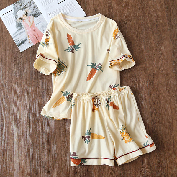 Summer Cute Breathable Homewear