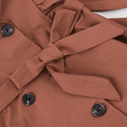 Girls Fashion Trench Coat