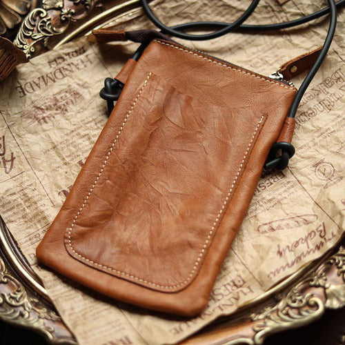Cowhide Shoulder Messenger Bag