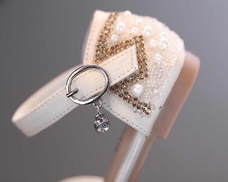 Girl's Sequin Beads Princess Shoes