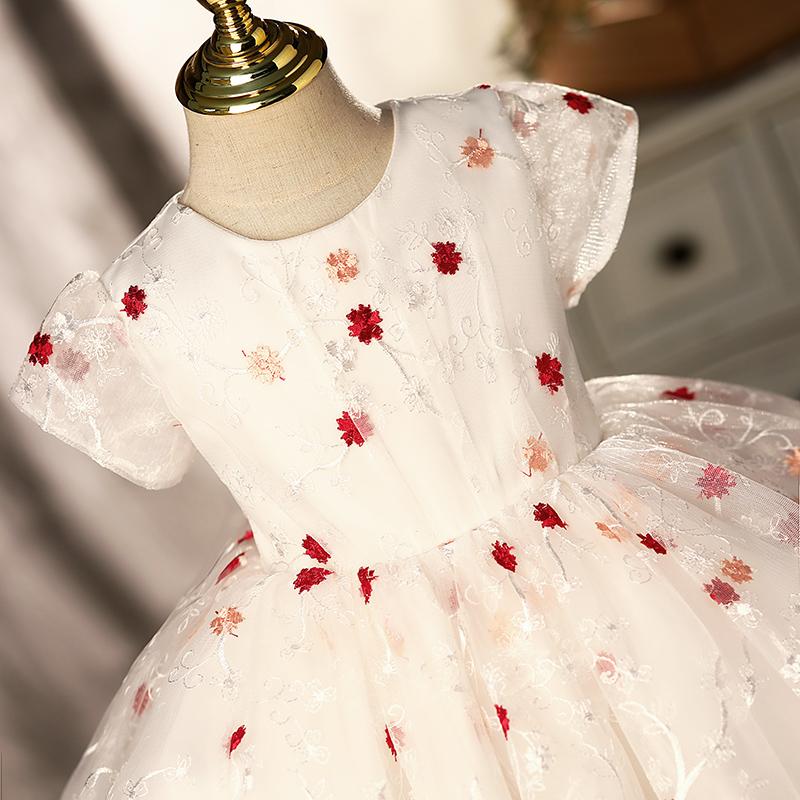 Retro Elegant Cute Flower Princess Dress