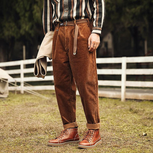 American Retro Corduroy Pants