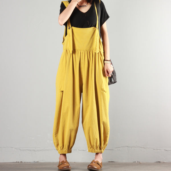 Retro Loose Overalls