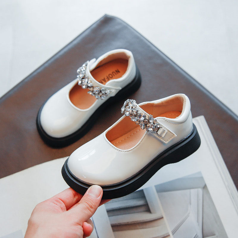 Children's Solid Color Princess Shoes
