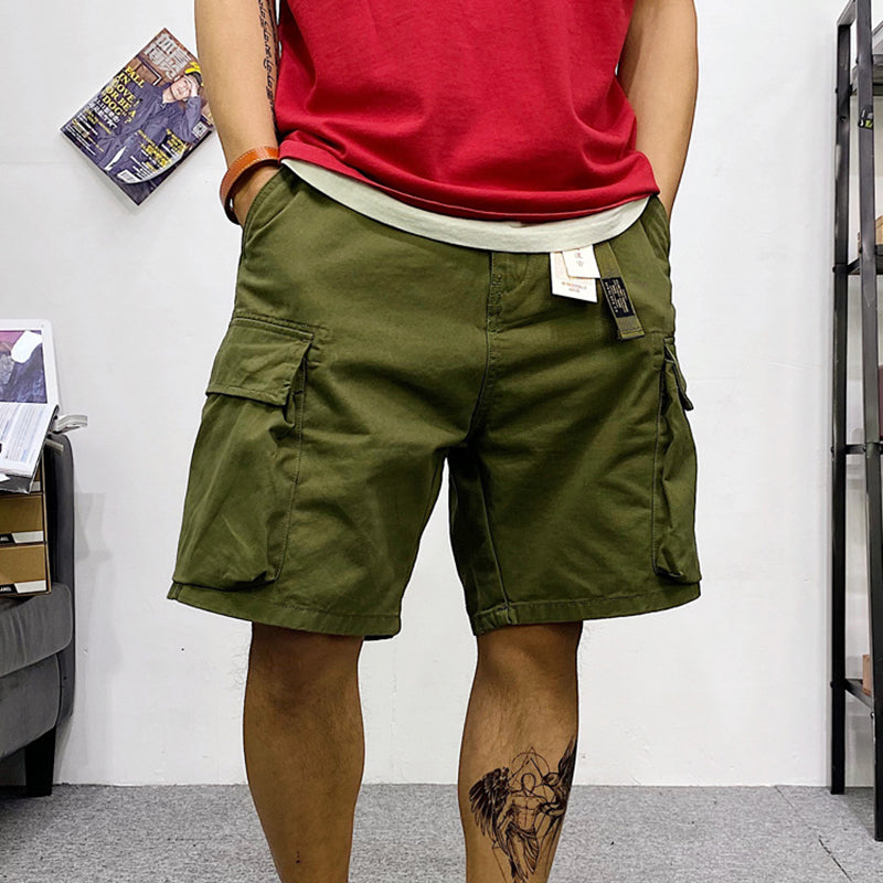 Summer Multi-pocket Cargo Shorts