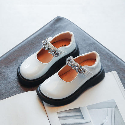 Children's Solid Color Princess Shoes