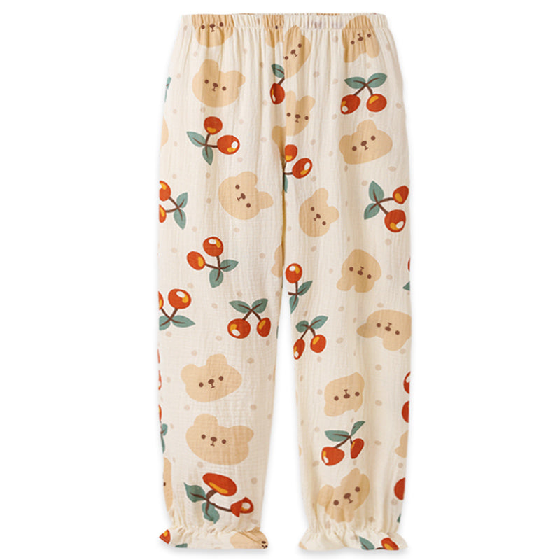 Japanese Cherry Kimono Pajamas