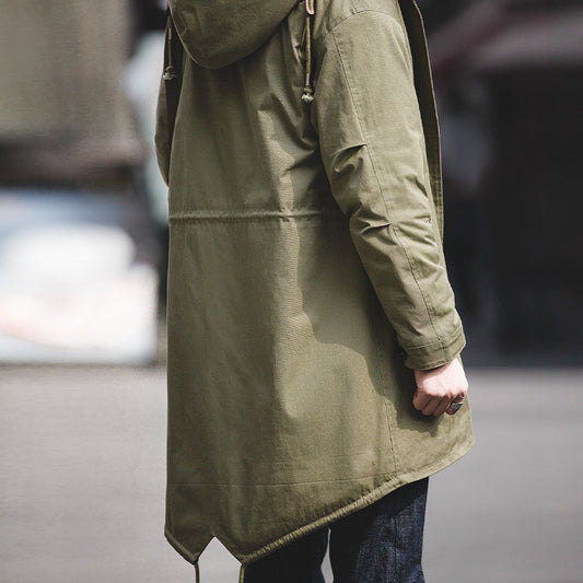 Medium-length M51 Hooded Trench Coat