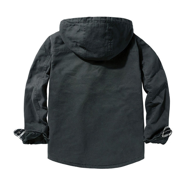 Casual Plus Fleece Long-sleeved Jacket
