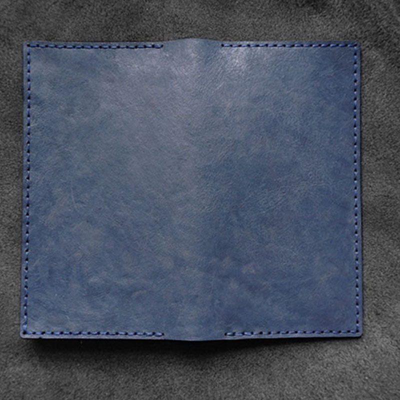Handmade Leather Mid-length Wallet