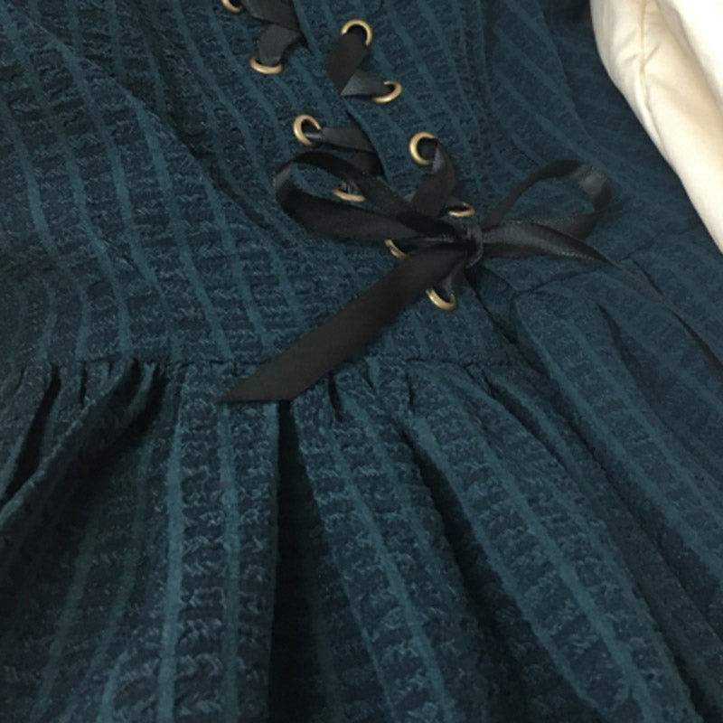 Vintage French Court Lace Dress