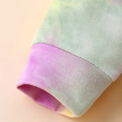 Children's Tie-dye Two-piece Suit