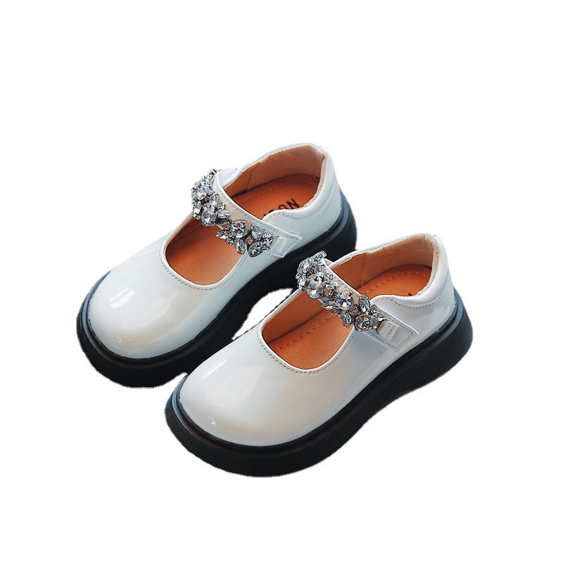 Children's Solid Color Princess Shoes