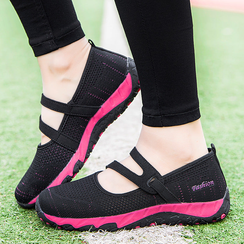 Women's Flying Woven Cozy Walking Sneakers