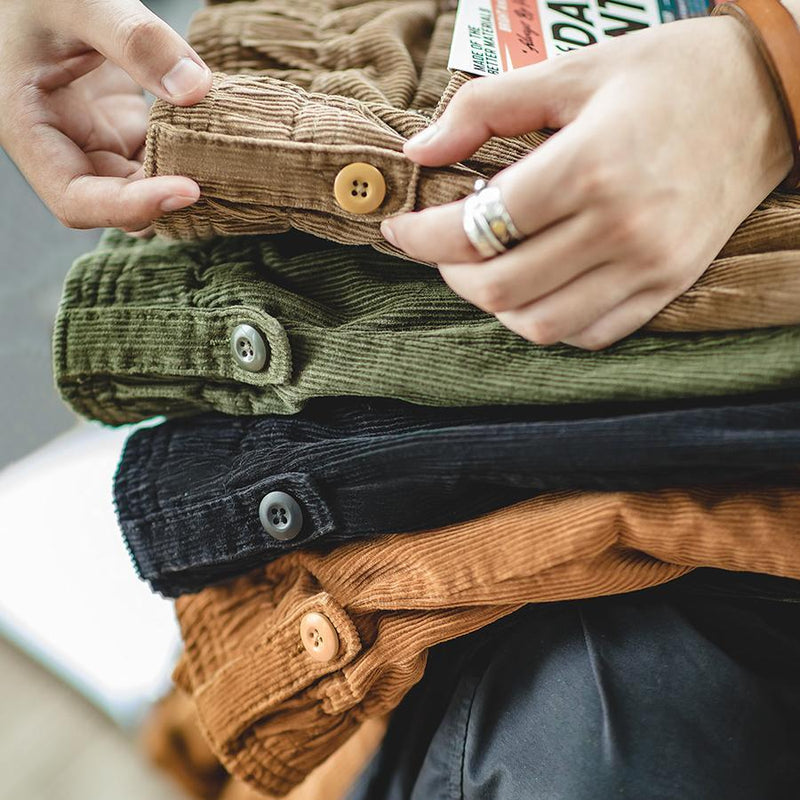 Retro  Corduroy Pants