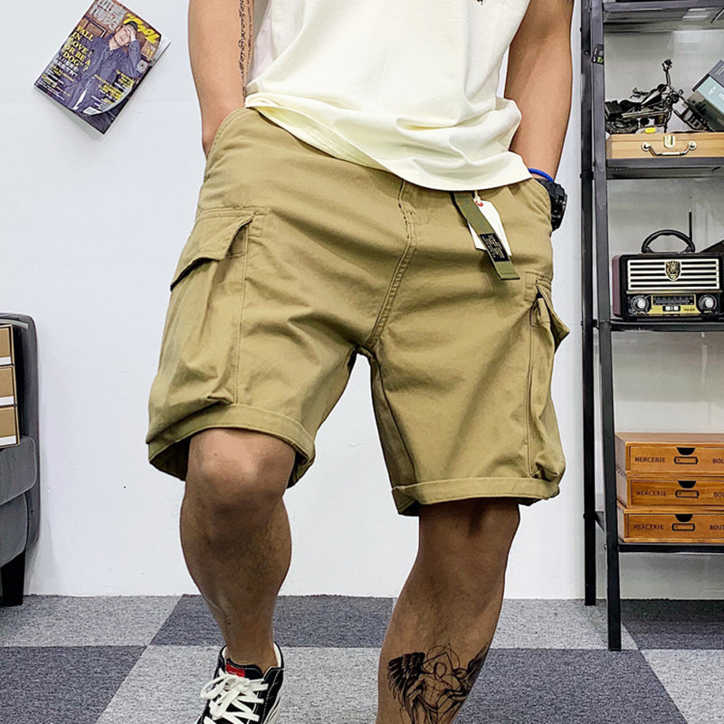Summer Multi-pocket Cargo Shorts
