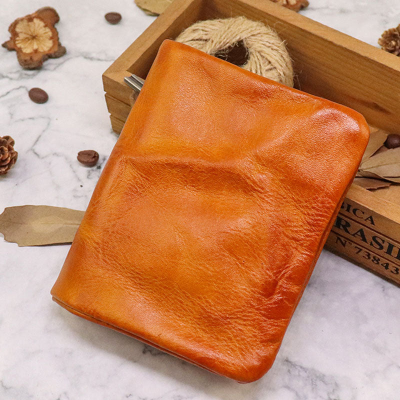 Wrinkled Retro Multi-card Soft Wallet