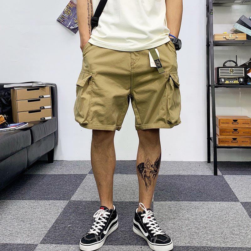 Summer Multi-pocket Cargo Shorts
