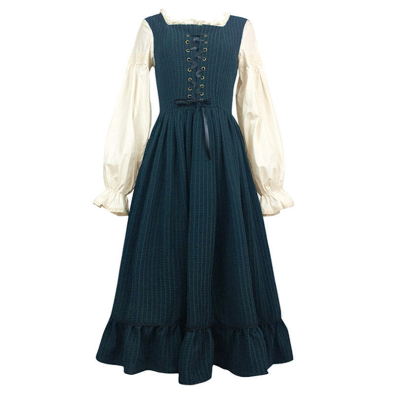 Vintage French Court Lace Dress