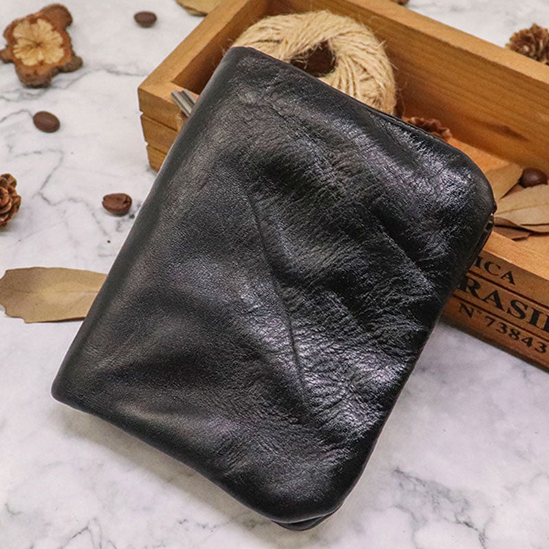 Wrinkled Retro Multi-card Soft Wallet