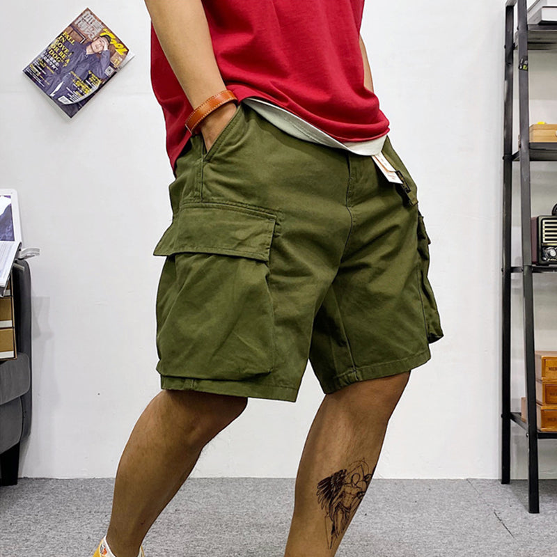 Summer Multi-pocket Cargo Shorts