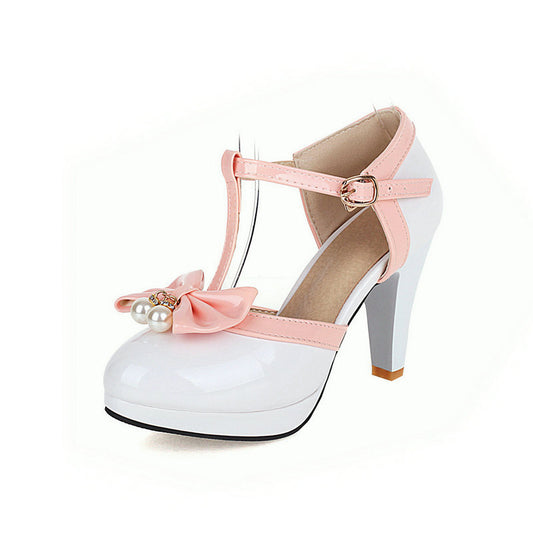 Sweet Chunky Heel Sandals