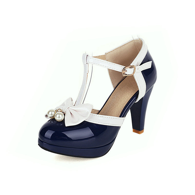Sweet Chunky Heel Sandals