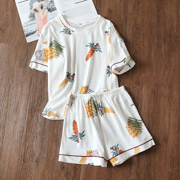 Summer Cute Breathable Homewear
