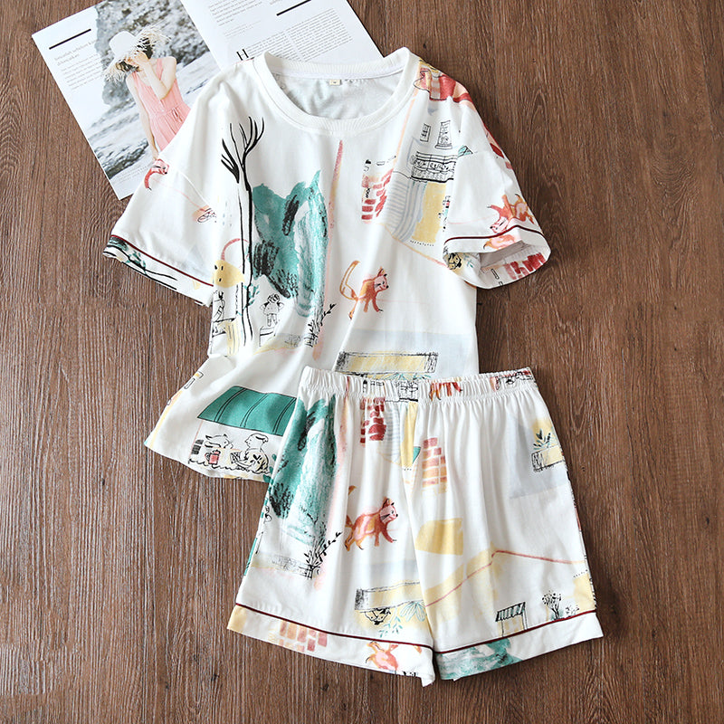 Summer Cute Breathable Homewear